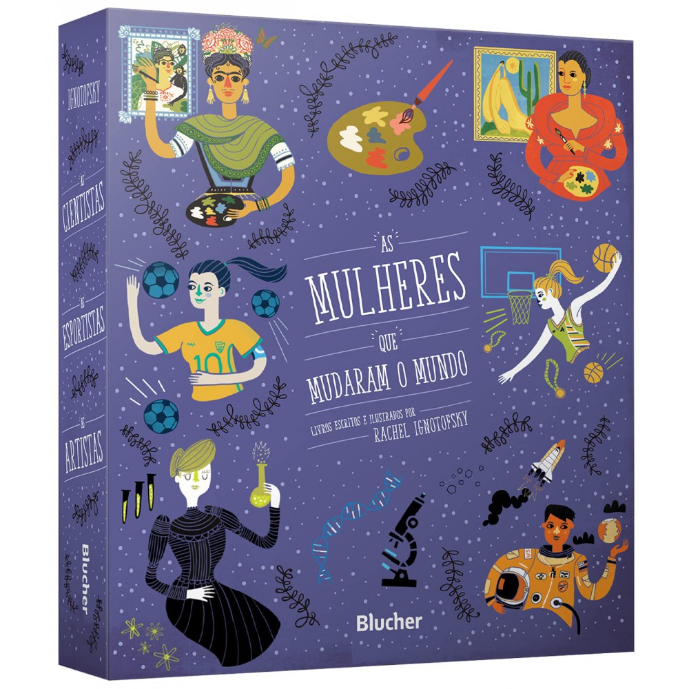 Box - As Mulheres que Mudaram o Mundo: as Cientistas, as Esportistas e as Artistas