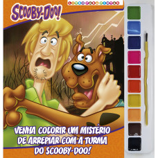 Scooby-Doo - Livro para pintar com aquarela  <br /><br /> <small>EDITORA ON LINE</small>