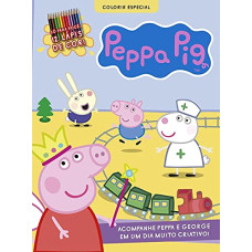 Peppa pig - Colorir especial <br /><br /> <small>EDITORA ON LINE</small>