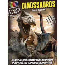 Dinossauros - Colorir especial  <br /><br /> <small>EDITORA ON LINE</small>