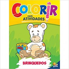 Colorir com atividades: Brinquedos <br /><br /> <small>TODOLIVRO</small>