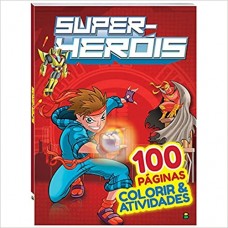 Colorir e atividades: Super-heróis <br /><br /> <small>BOOK FACTORY EDITORIAL</small>