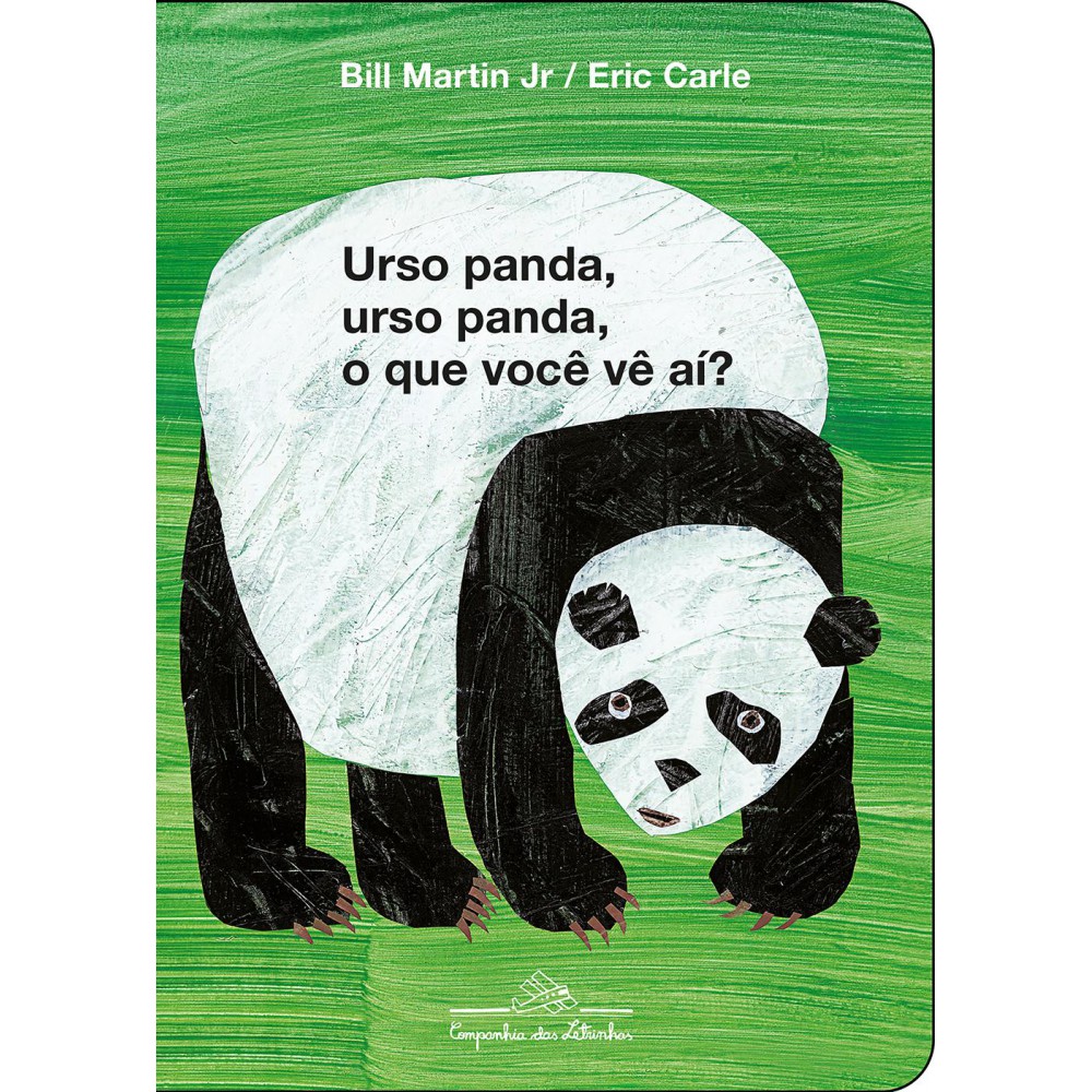 Urso panda, urso panda, o que você vê aí?