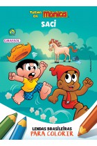 Turma da Mônica - Lendas Brasileiras para Colorir - Saci