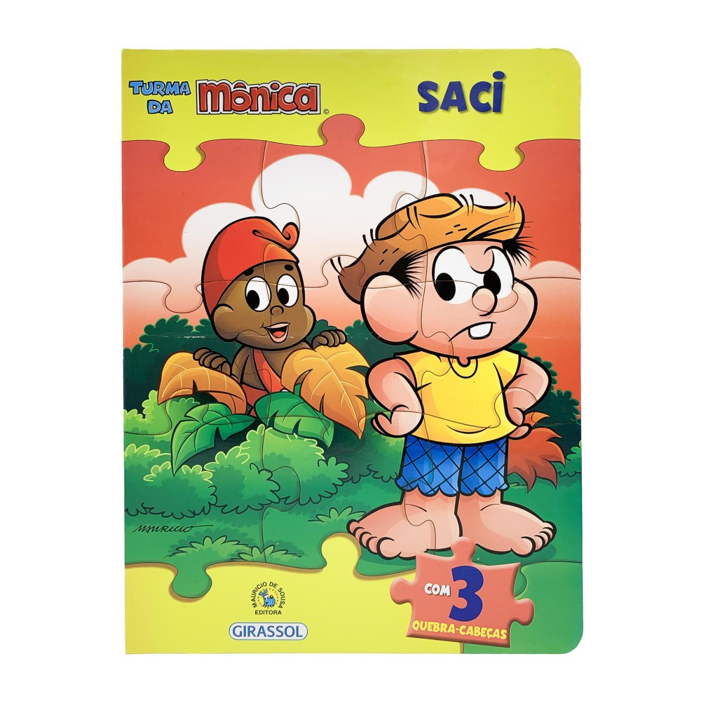 Turma da Mônica Livro Quebra-Cabeças - Saci - Com 3 quebra-cabeças <br /><br /> <small>Paula Furtado; Mauricio de Sousa</small>