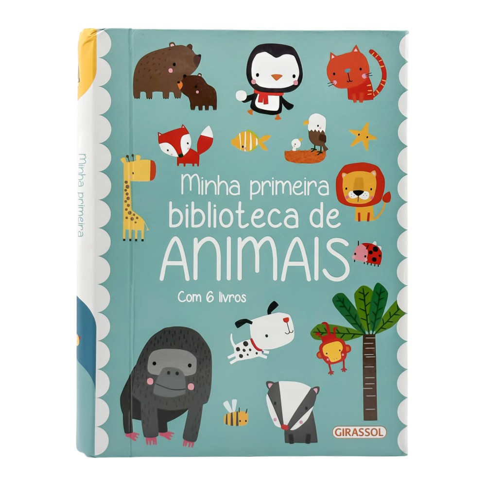 Minha primeira biblioteca de animais - Com 6 livros Minha primeira biblioteca de animais - Com 6 livros