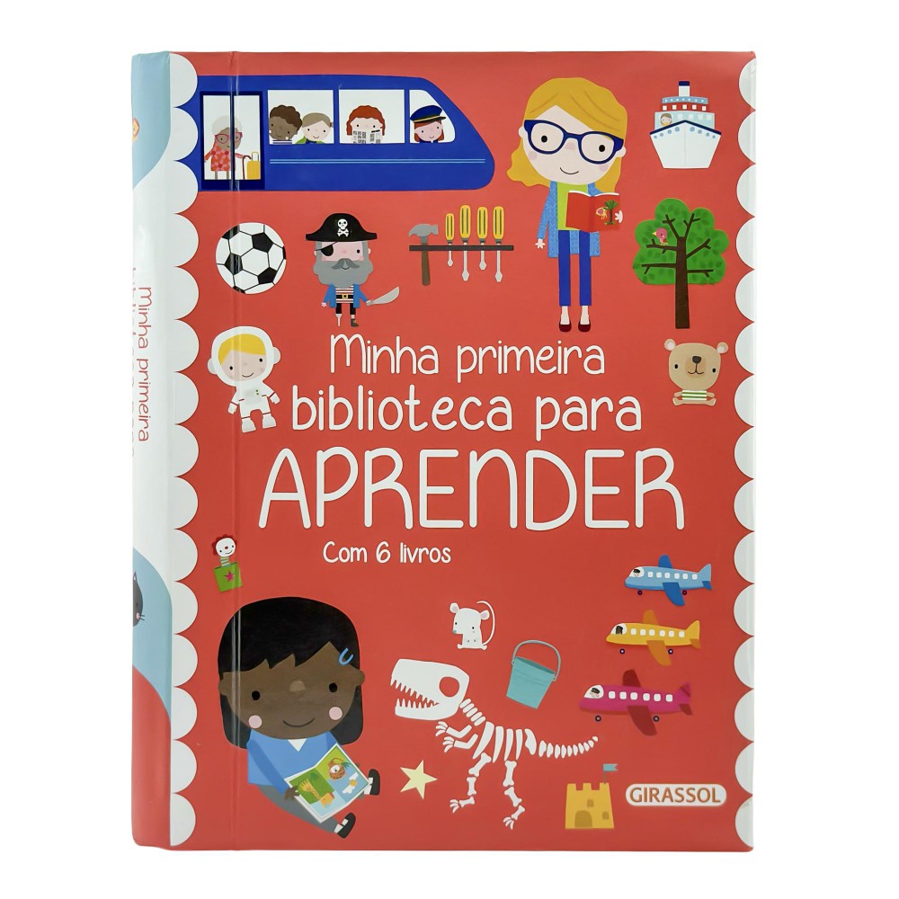 Minha primeira biblioteca para aprender - Com 6 livros Minha primeira biblioteca para aprender - Com 6 livros