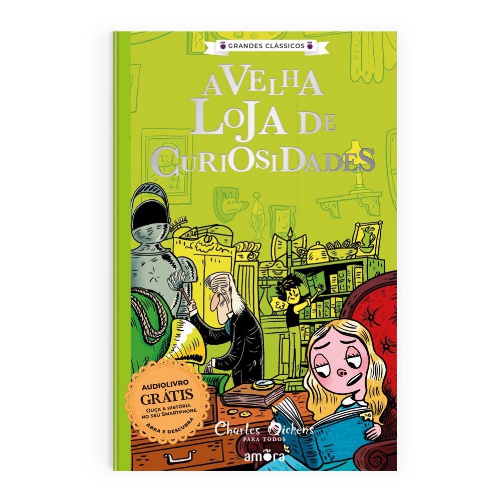 Charles Dickens para todos - A Velha Loja de Curiosidades - Livro + Audiolivro Para Ouvir <br /><br /> <small>Charles Dickens; Aline Coelho; Philip Gooden</small>