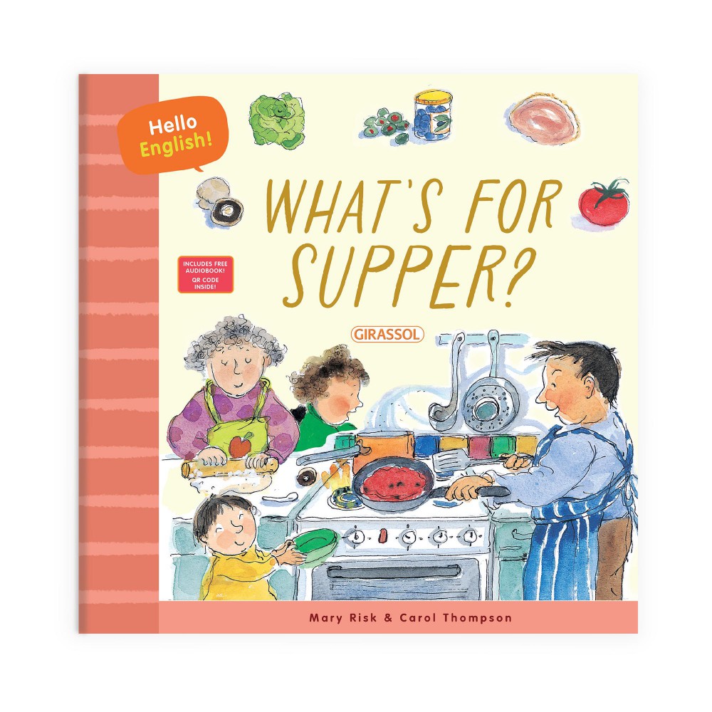 Hello English - What's for Supper? - Com QR Code Hello English - What's for Supper? - Com QR Code
