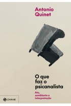 O que faz o psicanalista  -  Ato, semblante e interpretação <br /><br /> <small>ANTONIO QUINET-</small>