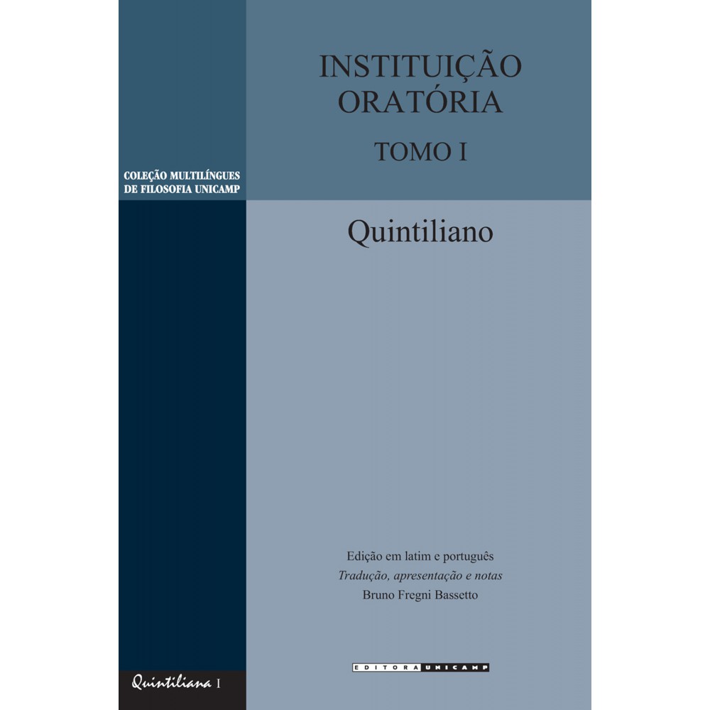 Instituição oratória tomo I Instituição oratória tomo I