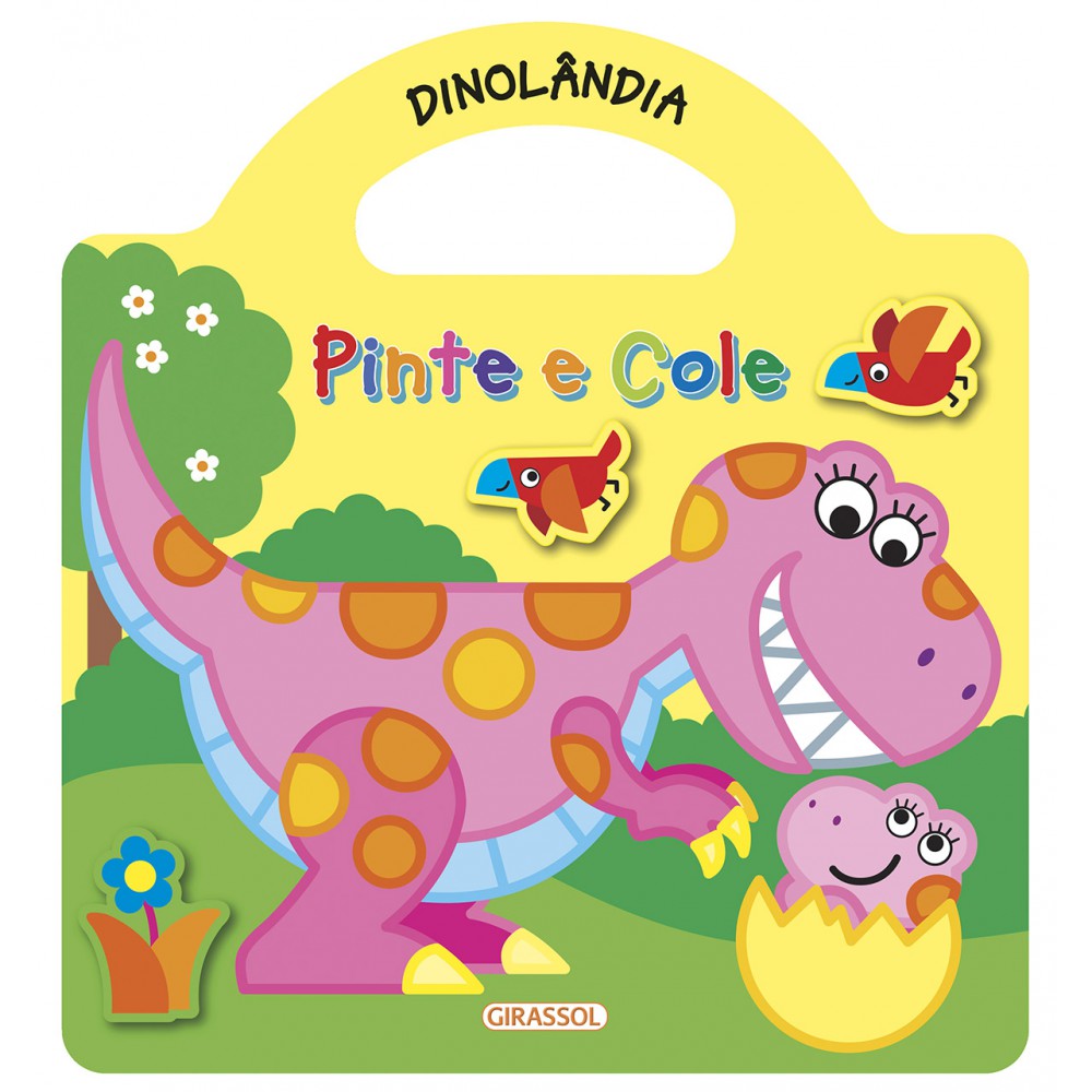 Pinte e Cole - Dinolândia Pinte e Cole - Dinolândia