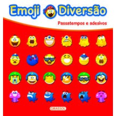Emoji Diversão Vermelho - Passatempos e Adesivos   <br /><br /> <small>Carla Sacrato; undefined Caramel Publishing; </small>