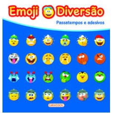 Emoji Diversão Azul - Passatempos Diversão   <br /><br /> <small>Carla Sacrato; undefined Caramel; Gabriel Cortina; </small>