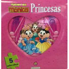 Turma da Mônica Livro e Quebra-Cabeças Princesas   <br /><br /> <small>Mauricio Sousa; </small>