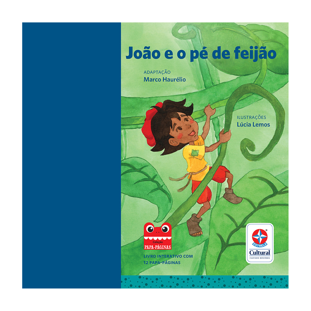 Papa-Páginas - João e o pé de feijão - Livro interativo com 12 marcadores de página que completam a história Papa-Páginas - João e o pé de feijão - Livro interativo com 12 marcadores de página que completam a história