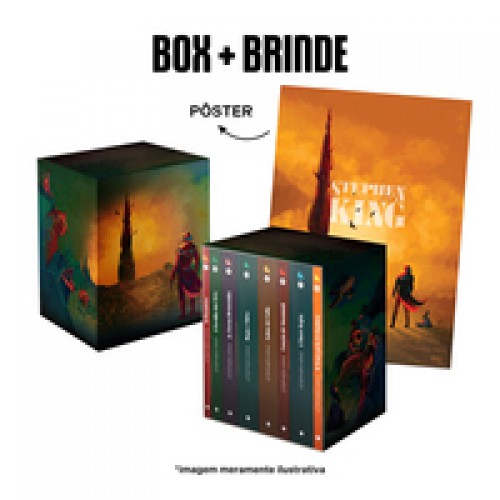 Box Torre negra - A série completa <br /><br /> <small>STEPHEN KING-</small> Box Torre negra - A série completa <br /><br /> <small>STEPHEN KING-</small>