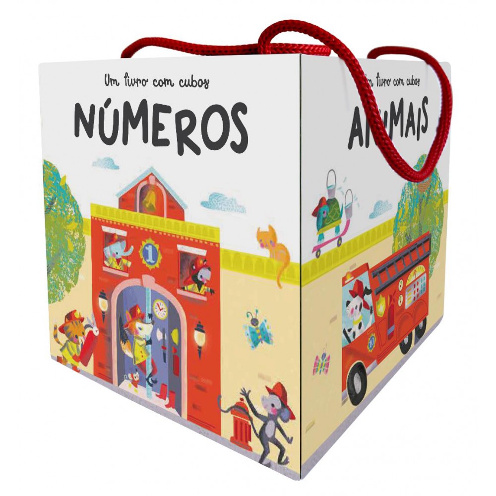 Um livro com cubos: Bombeiros Um livro com cubos: Bombeiros