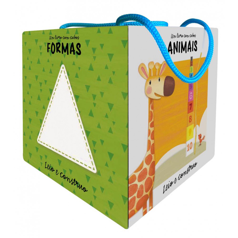 Um livro com cubos: Leio e construo Um livro com cubos: Leio e construo